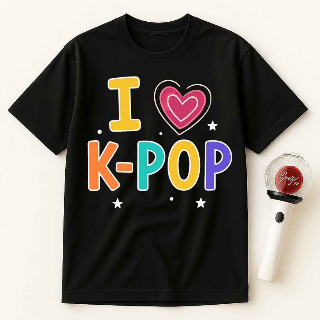I LOVE K-POP UNISEX T-SHIRT