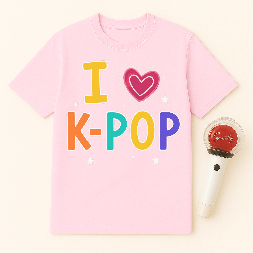 I LOVE K-POP UNISEX T-SHIRT