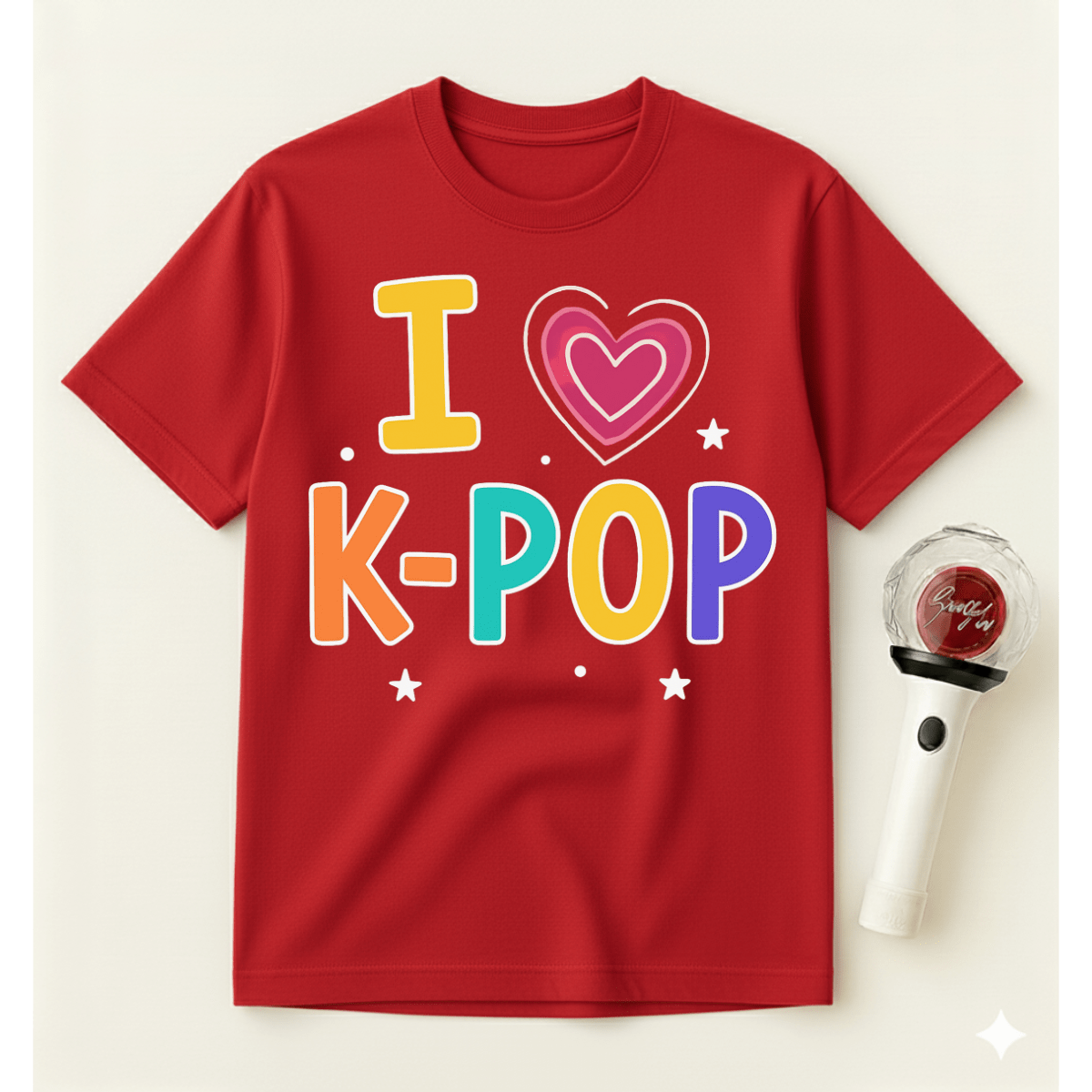 I LOVE K-POP T-SHIRT