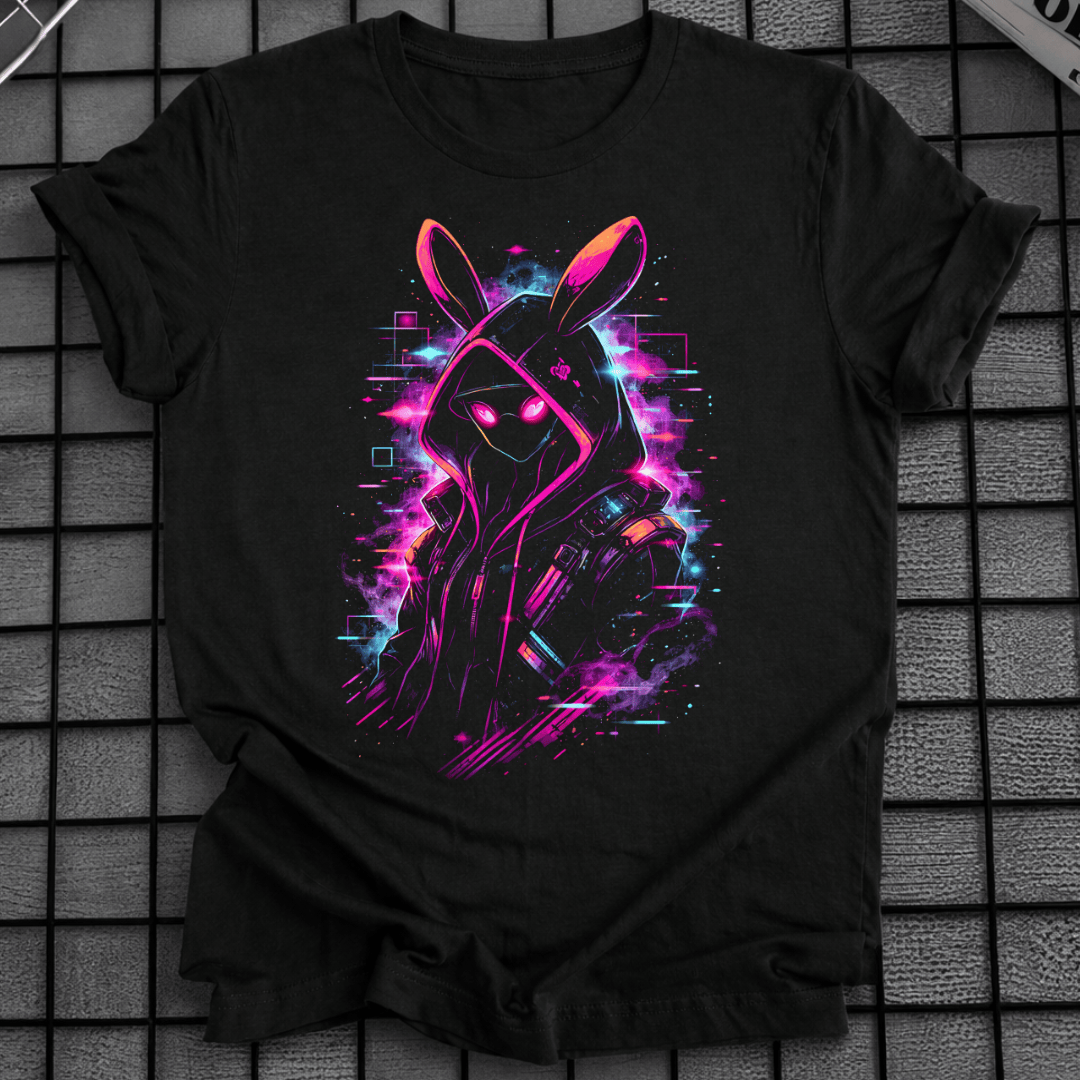 GLITCH ANIME RABBIT T-SHIRT