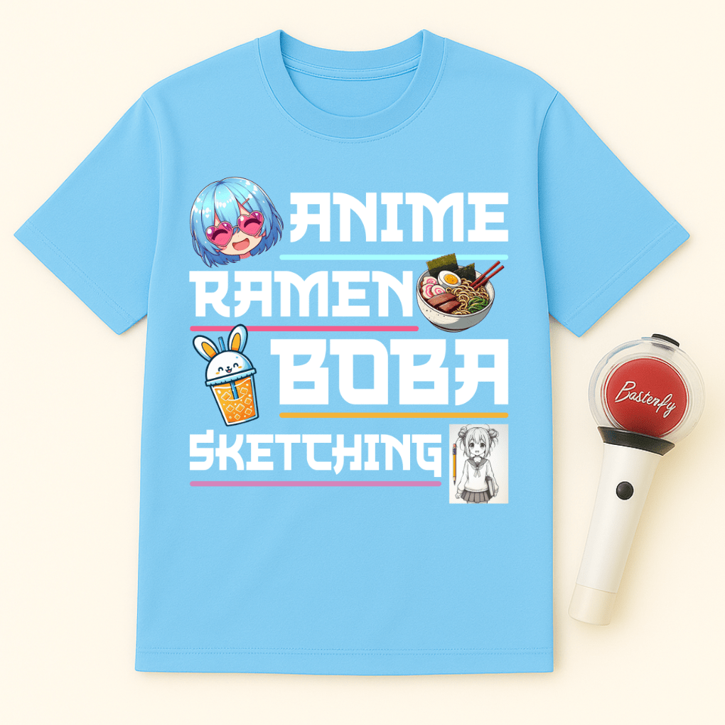 ANIME FOOD ART UNISEX T-SHIRT