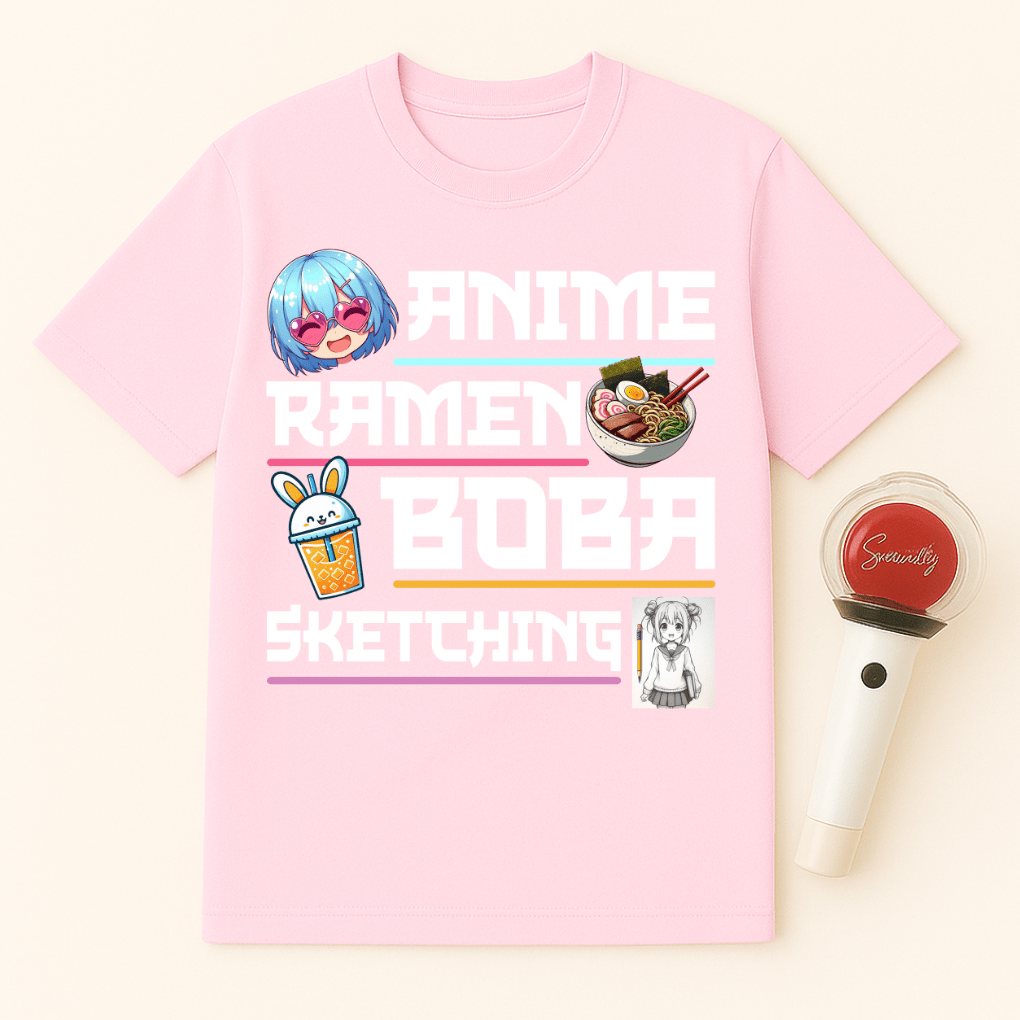ANIME FOOD ART UNISEX T-SHIRT