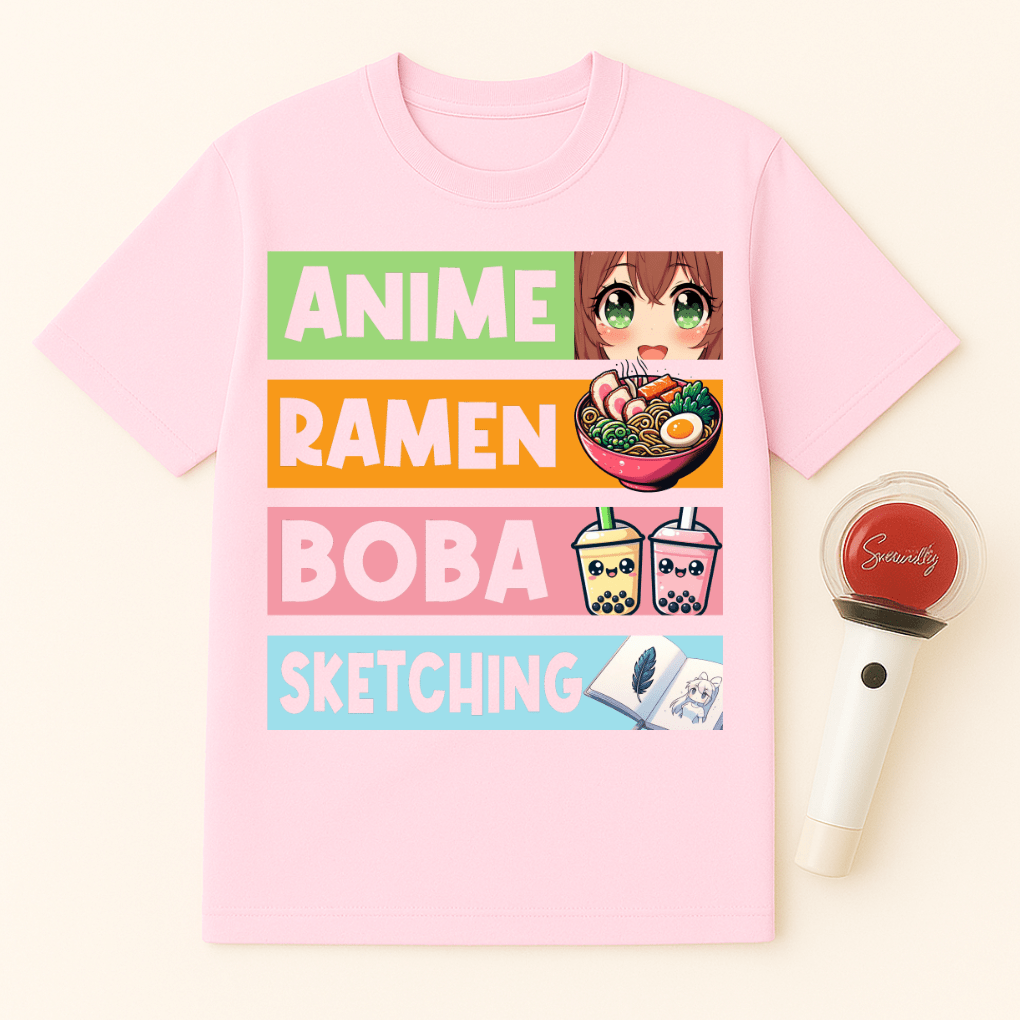 ANIME RAMEN BOBA UNISEX T-SHIRT