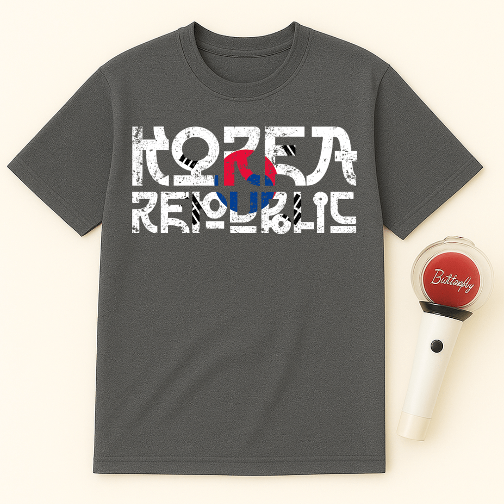 KOREA REPUBLIC FLAG UNISEX T-SHIRT