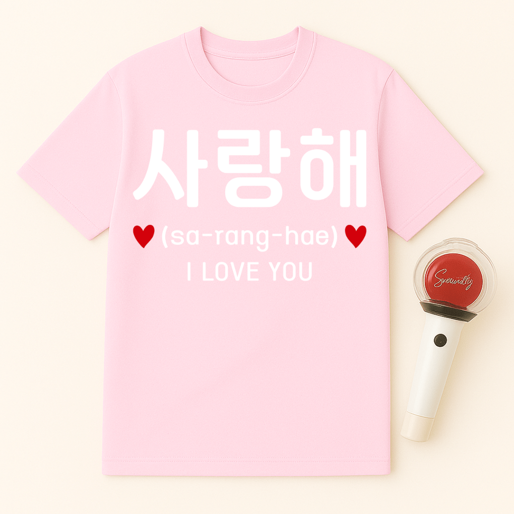 SARANGHAE I LOVE YOU UNISEX T-SHIRT
