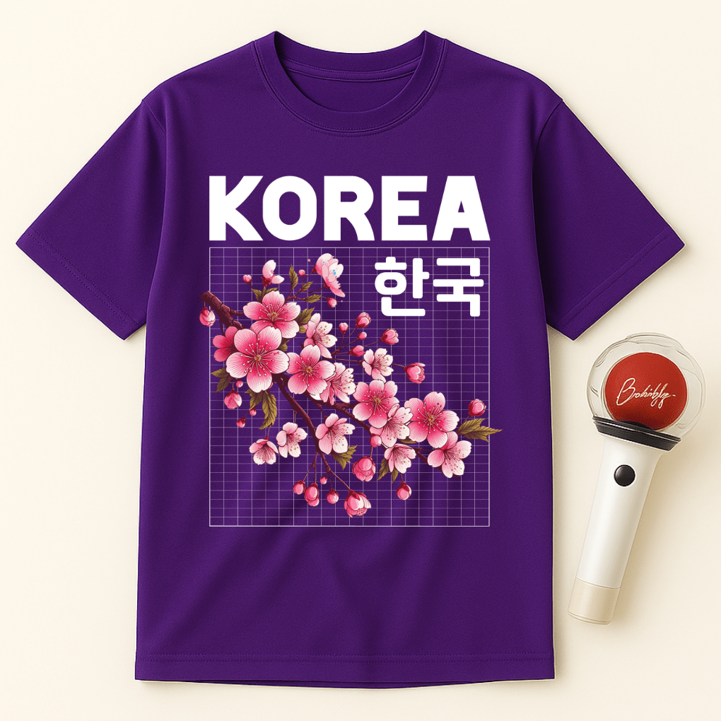 KOREA BLOSSOM UNISEX T-SHIRT