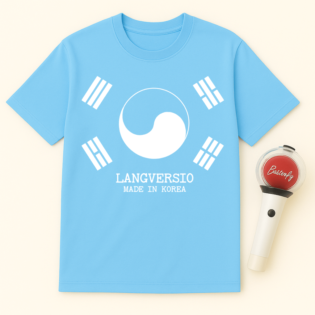 LANGVERSIO KOREA UNISEX T-SHIRT