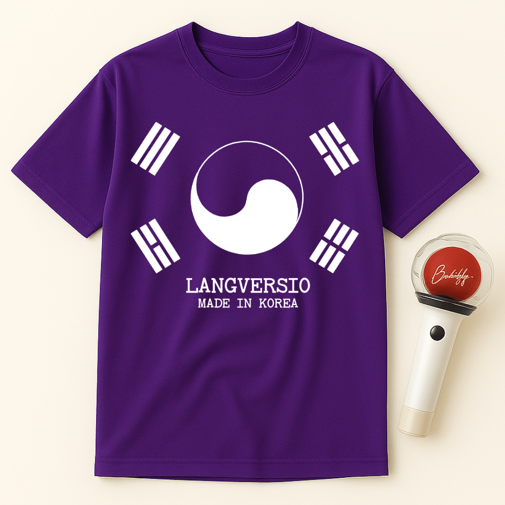 LANGVERSIO KOREA UNISEX T-SHIRT