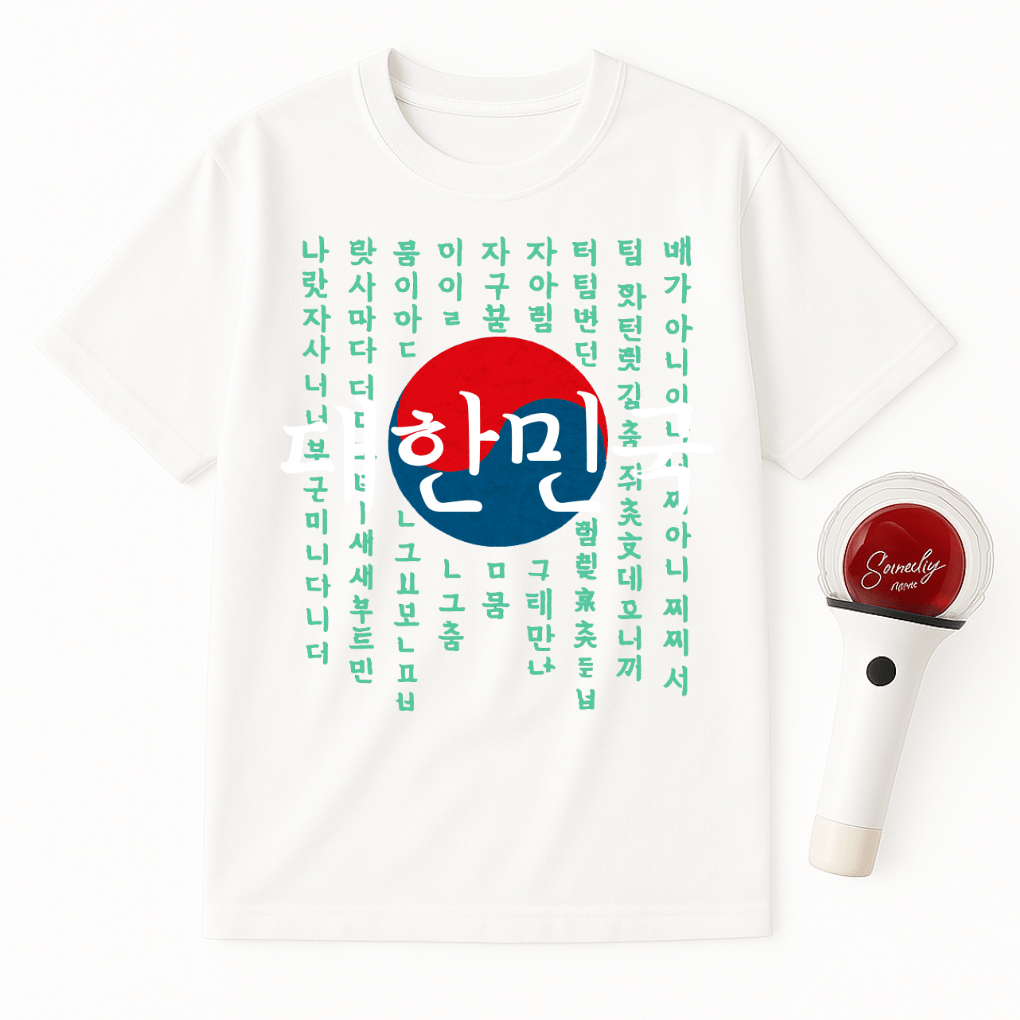 HANGUL DAEHANMINGUK UNISEX T-SHIRT