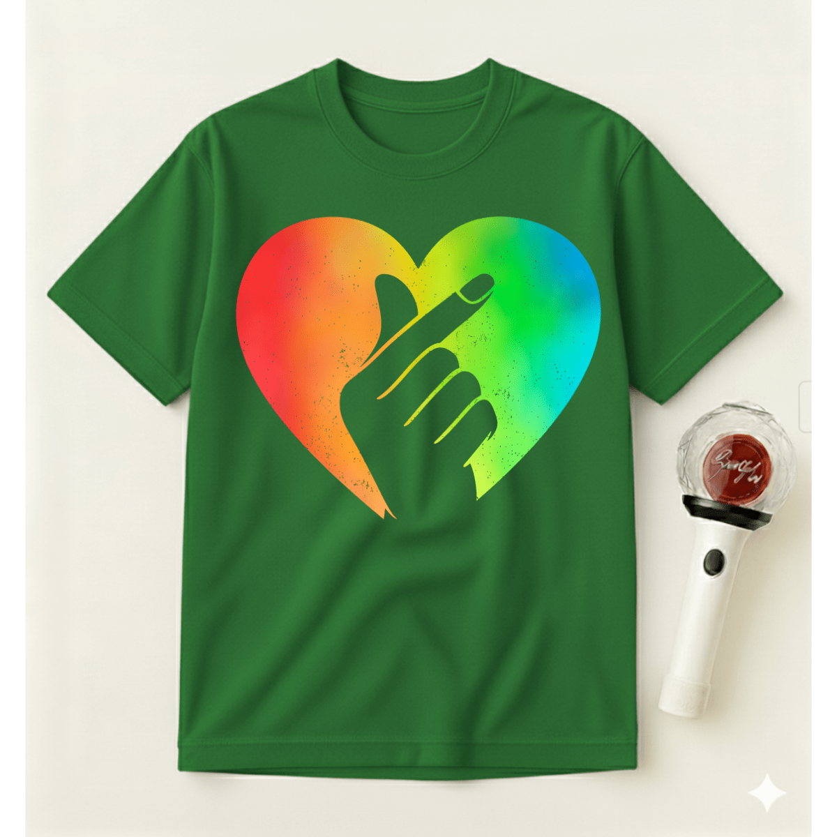 K-POP RAINBOW T-SHIRT