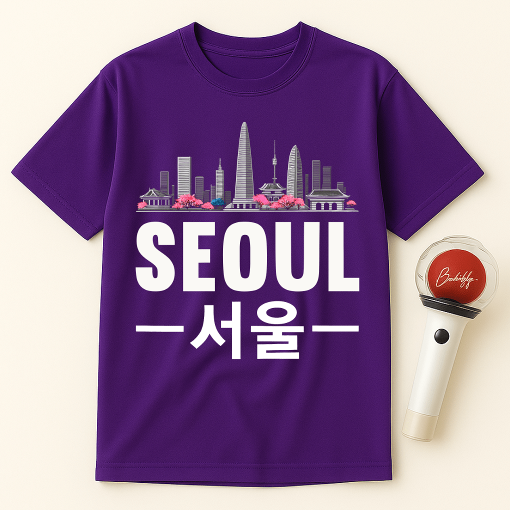 SEOUL SKYLINE UNISEX T-SHIRT