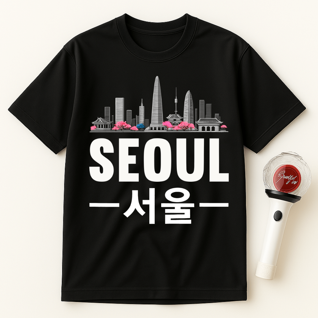 SEOUL SKYLINE UNISEX T-SHIRT