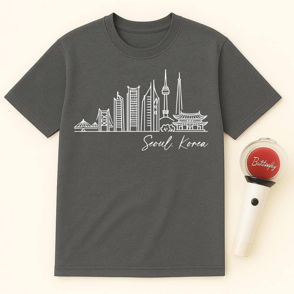 SEOUL SKYLINE UNISEX T-SHIRT