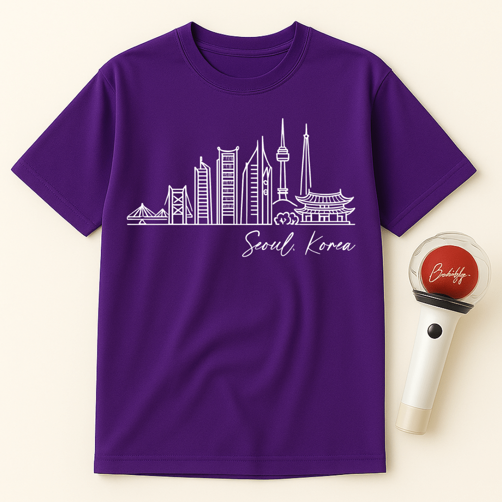 SEOUL SKYLINE UNISEX T-SHIRT