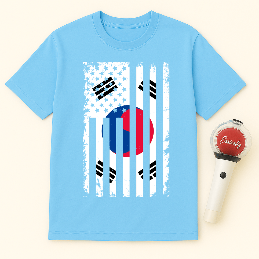 US KOREA FLAG UNISEX T-SHIRT