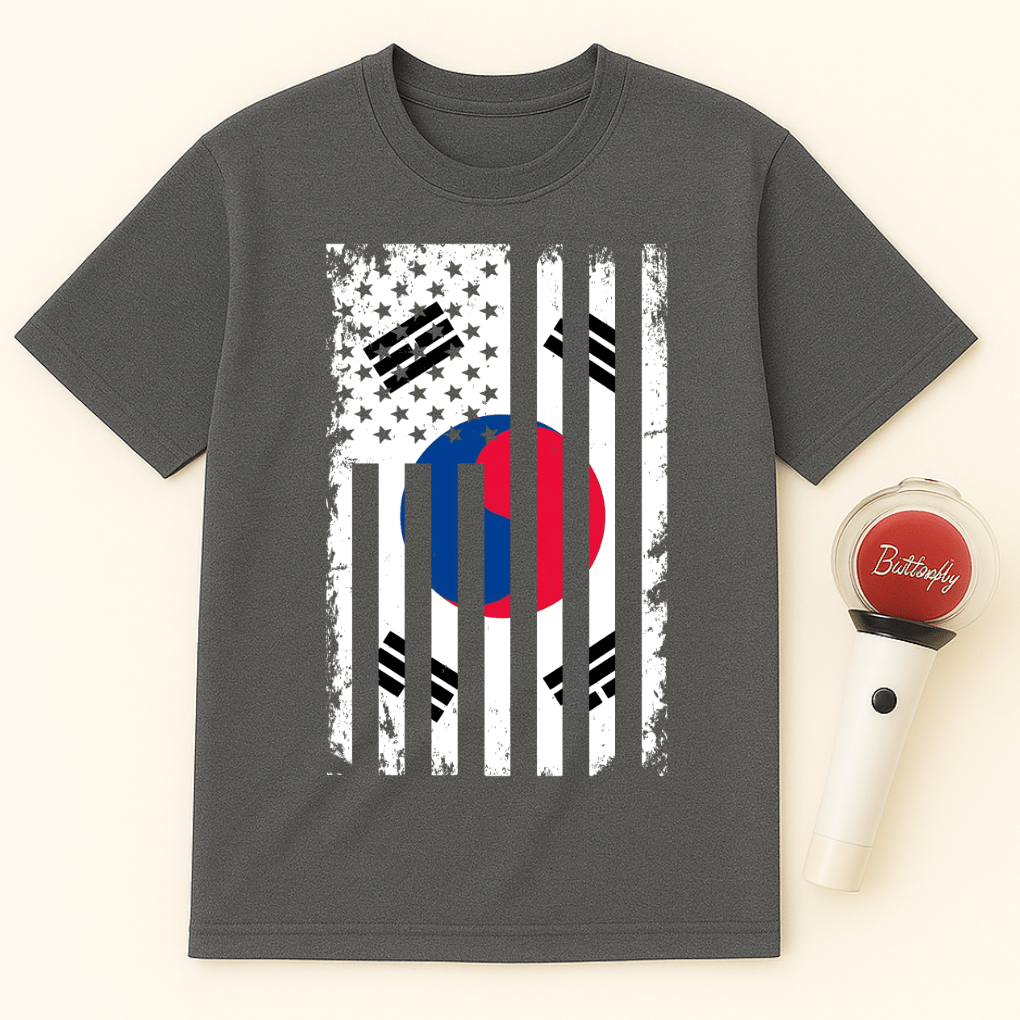 US KOREA FLAG UNISEX T-SHIRT