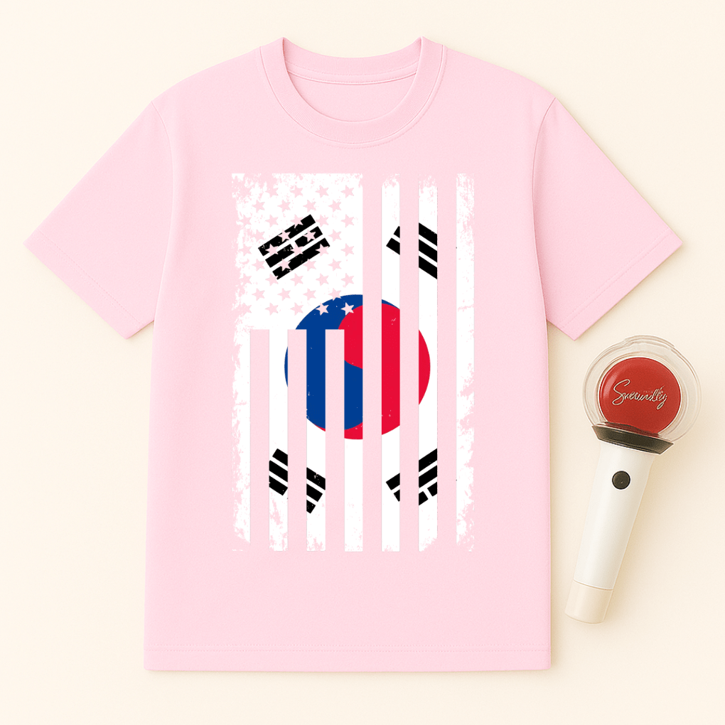 US KOREA FLAG UNISEX T-SHIRT