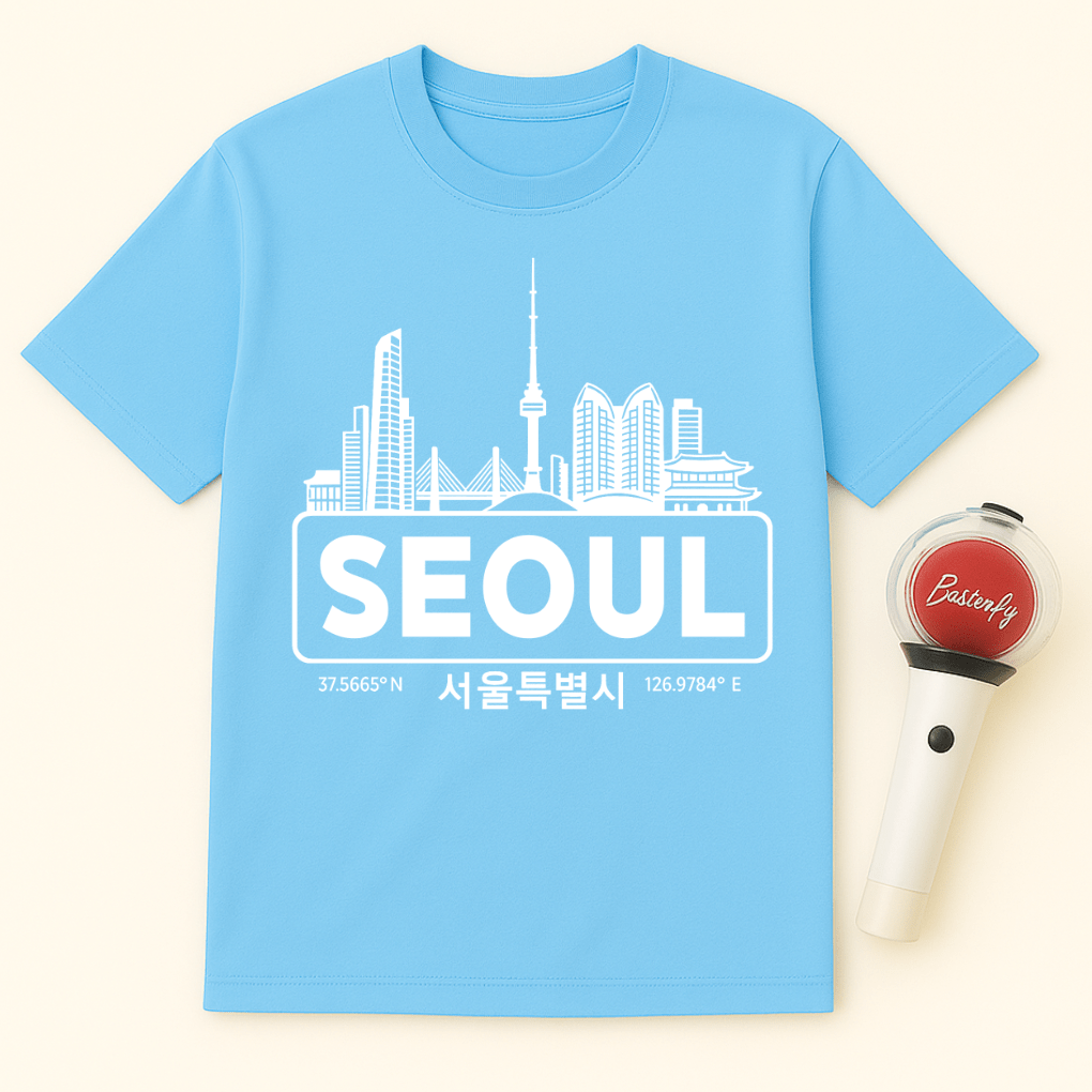 SEOUL SKYLINE UNISEX T-SHIRT