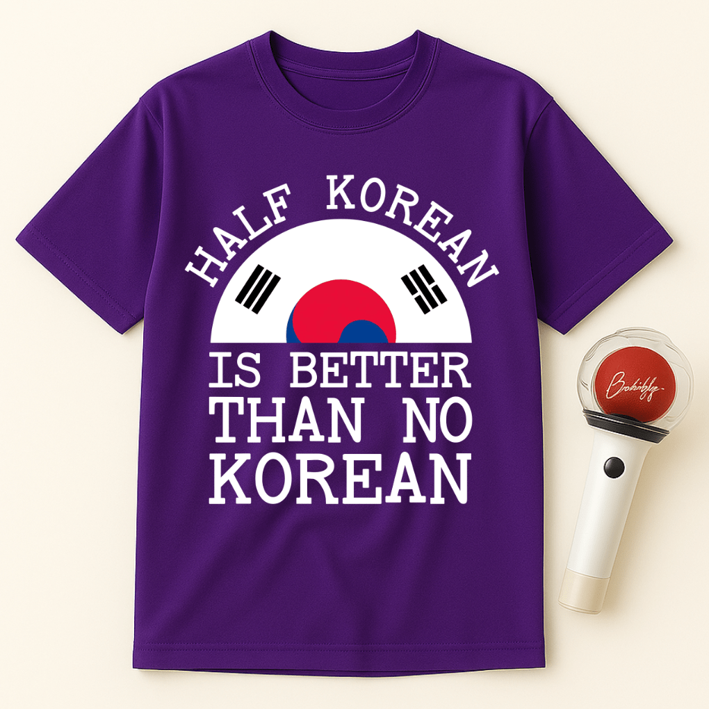 HALF KOREAN UNISEX T-SHIRT