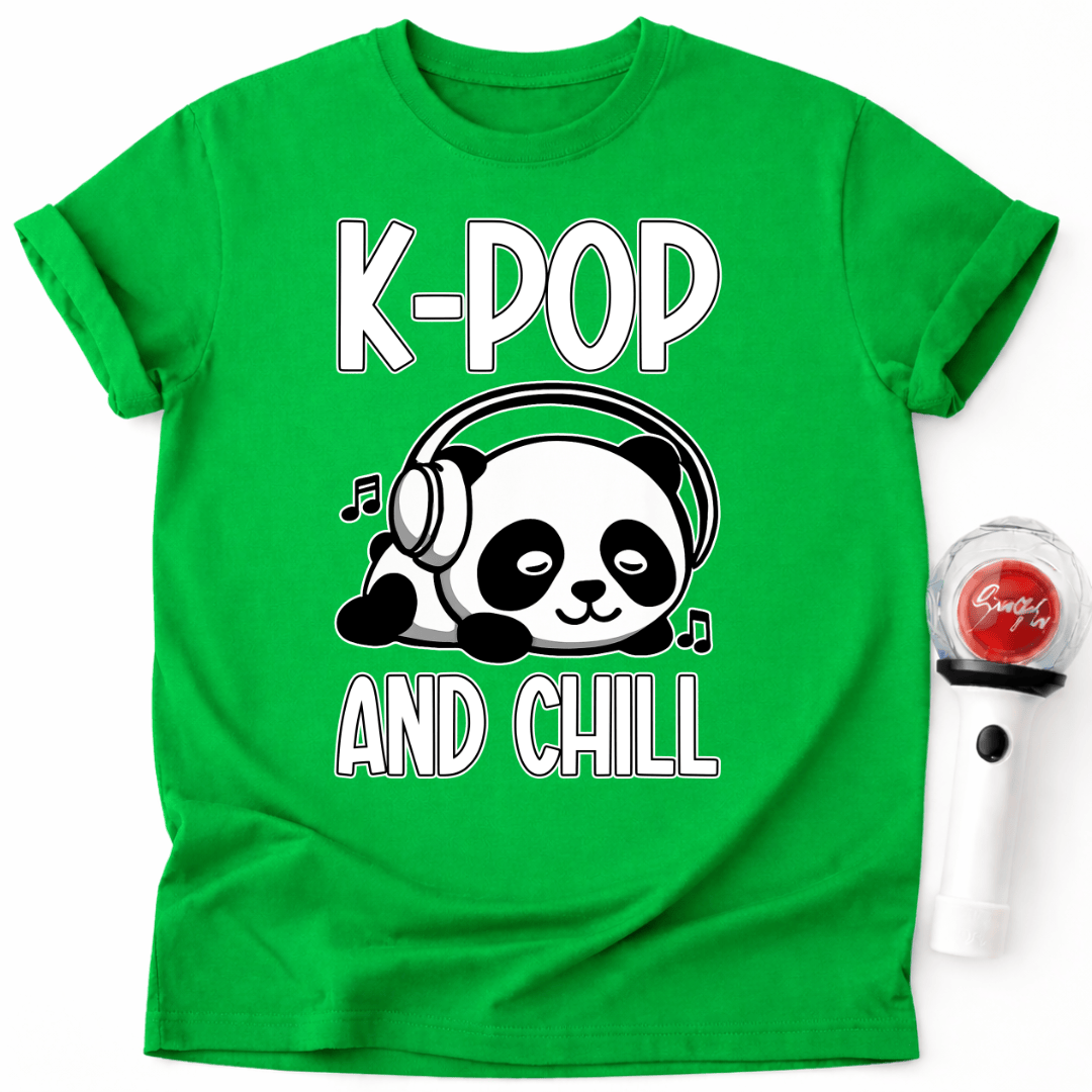 K-POP AND CHILL PANDA T-SHIRT