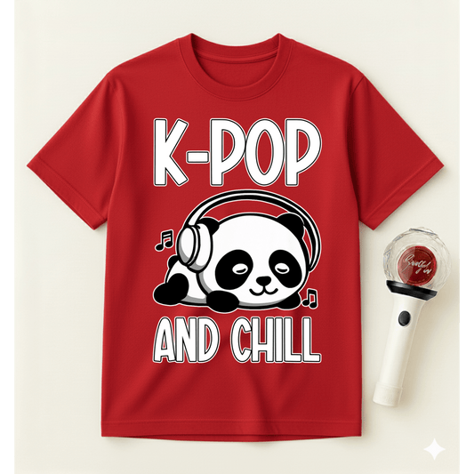 K-POP AND CHILL T-SHIRT
