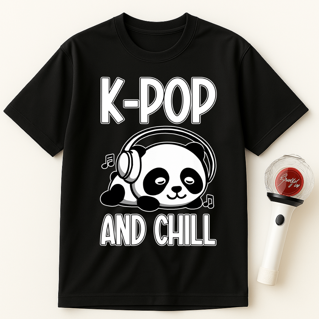 K-POP AND CHILL UNISEX T-SHIRT