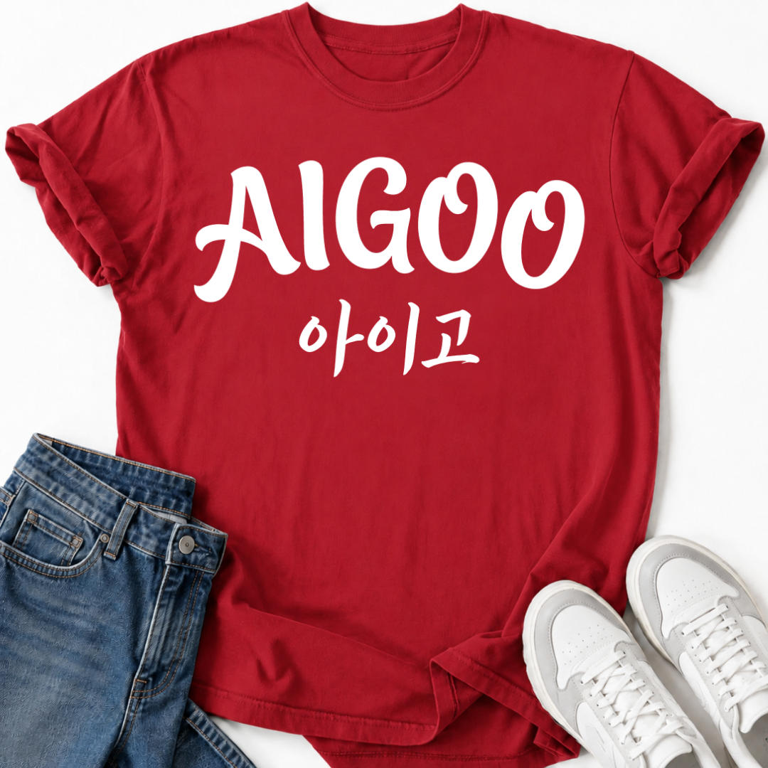 AIGOO KOREANISCHER AUSDRUCK T-SHIRT