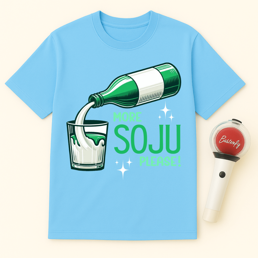 MORE SOJU PLEASE UNISEX T-SHIRT