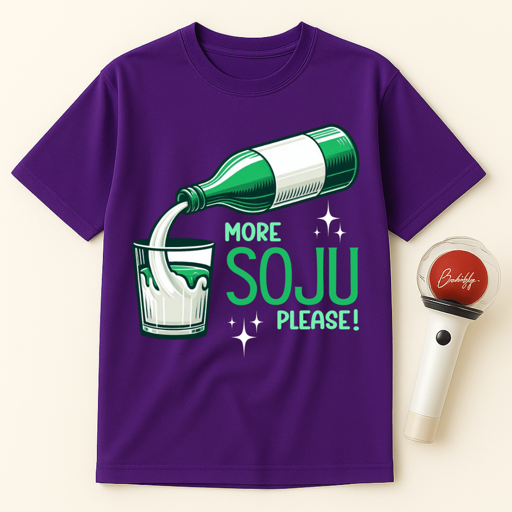 MORE SOJU PLEASE UNISEX T-SHIRT
