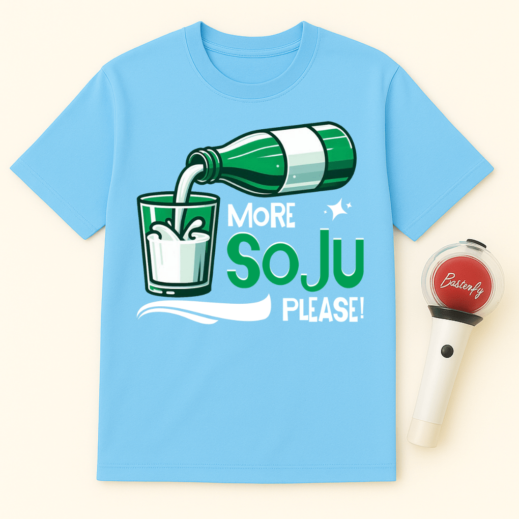 MORE SOJU PLEASE UNISEX T-SHIRT