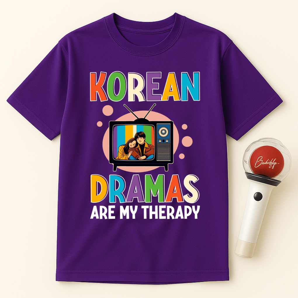KOREAN DRAMAS RETRO TV UNISEX T-SHIRT