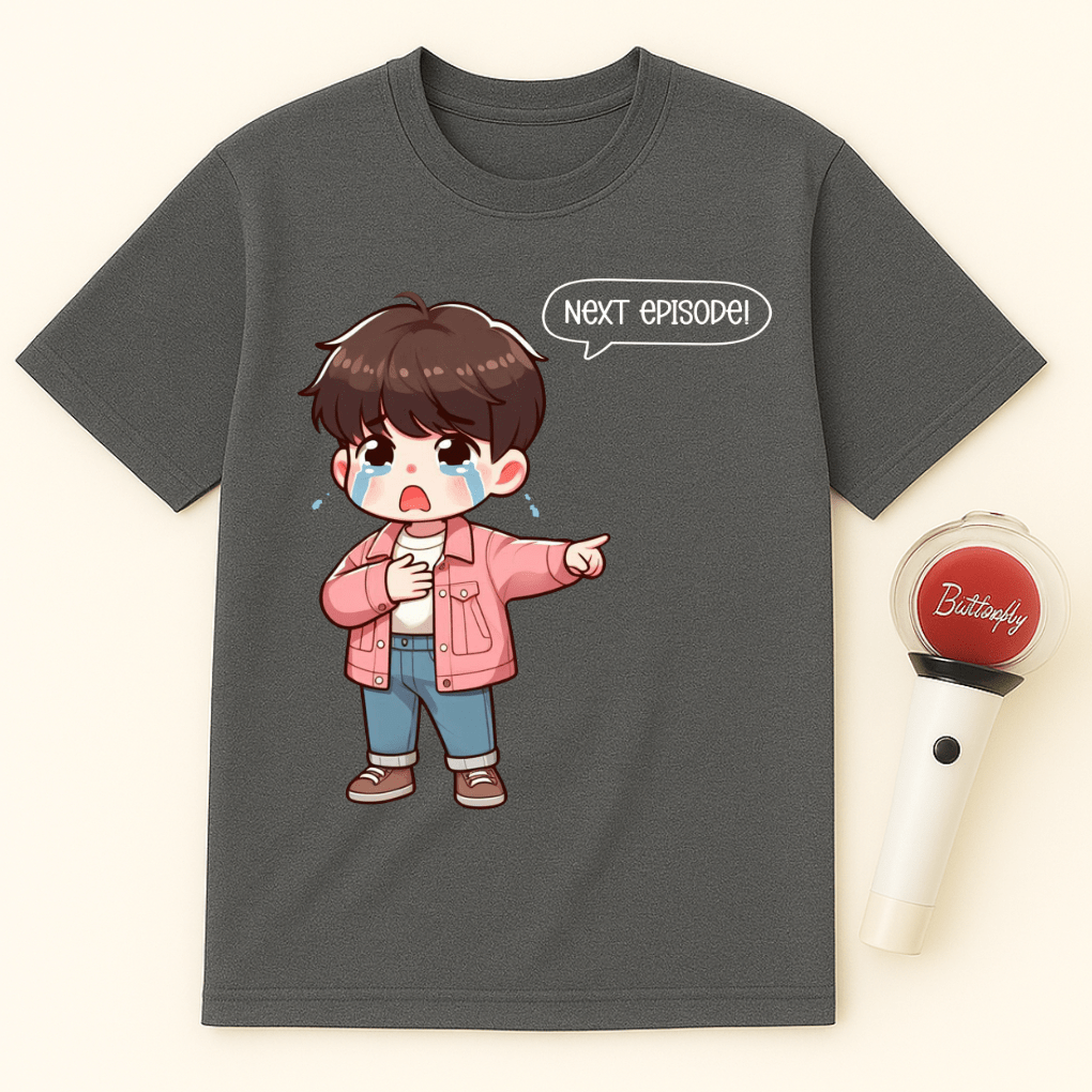 NEXT EPISODE K-DRAMA ADDICT UNISEX T-SHIRT