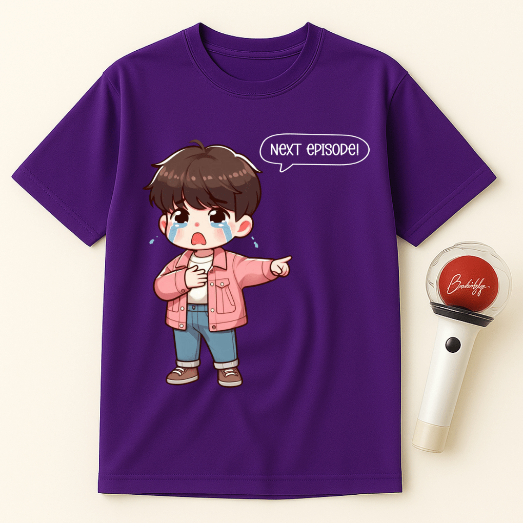 NEXT EPISODE K-DRAMA ADDICT UNISEX T-SHIRT