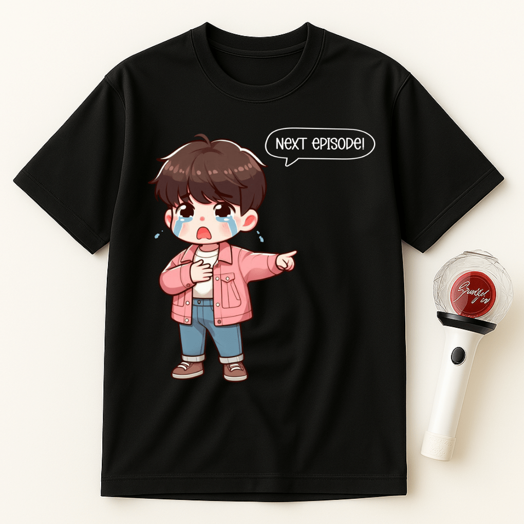 NEXT EPISODE K-DRAMA ADDICT UNISEX T-SHIRT