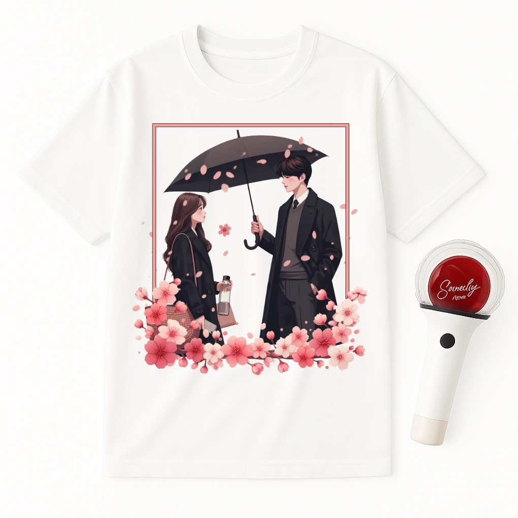 ROMANTIC K-DRAMA COUPLE UNISEX T-SHIRT