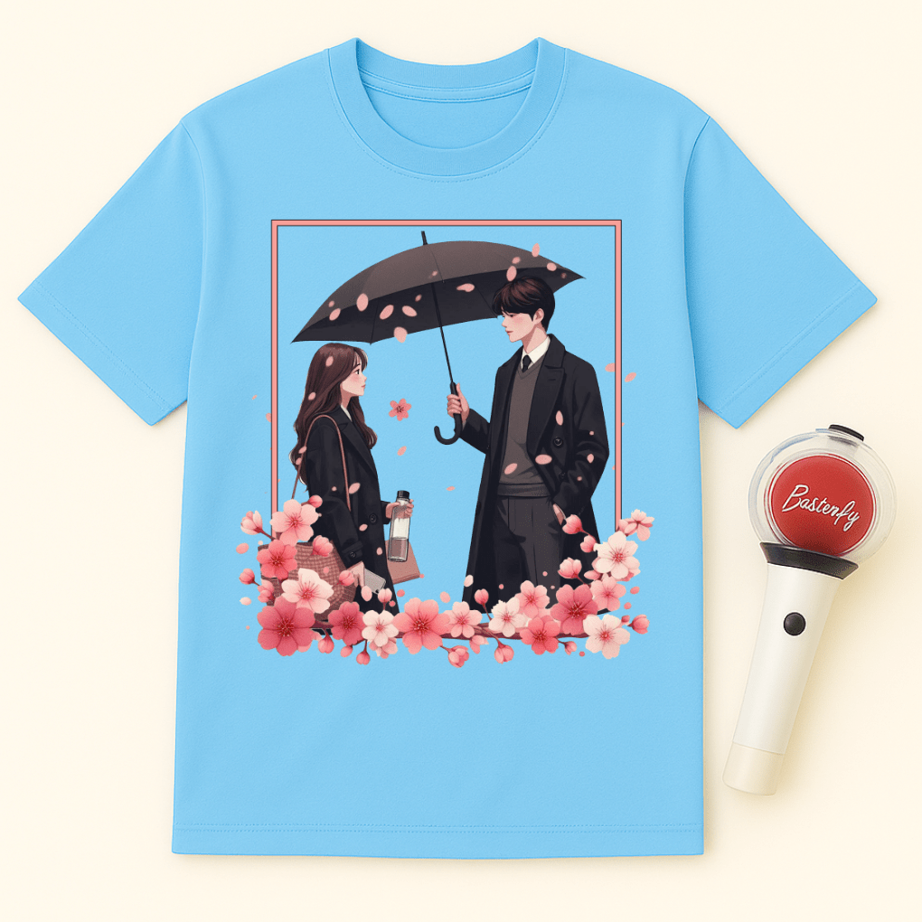 ROMANTIC K-DRAMA COUPLE UNISEX T-SHIRT