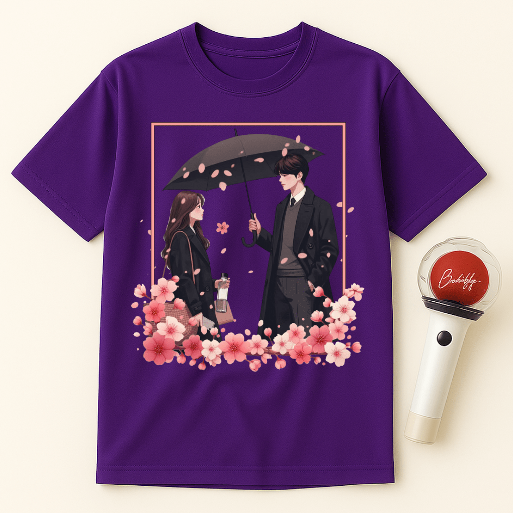 ROMANTIC K-DRAMA COUPLE UNISEX T-SHIRT