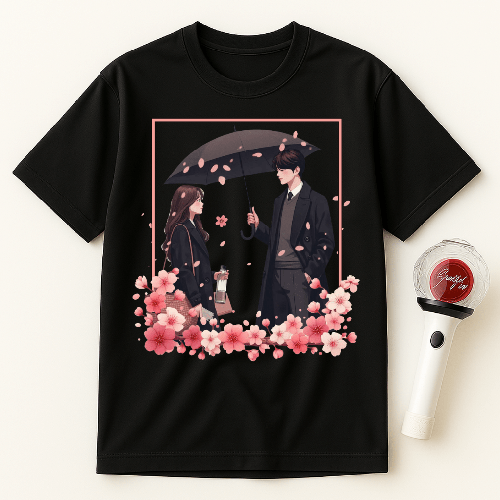 ROMANTIC K-DRAMA COUPLE UNISEX T-SHIRT