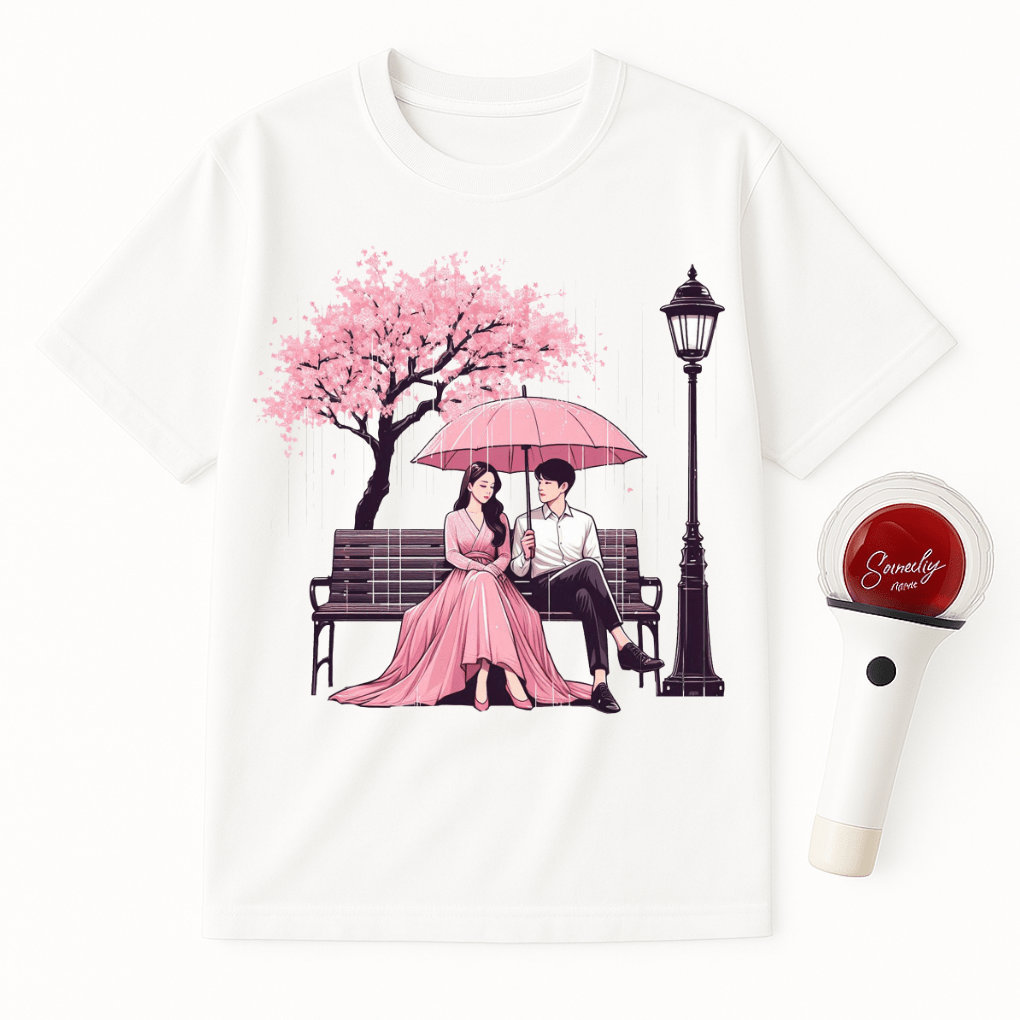 K-DRAMA CHERRY BLOSSOMS UNISEX T-SHIRT