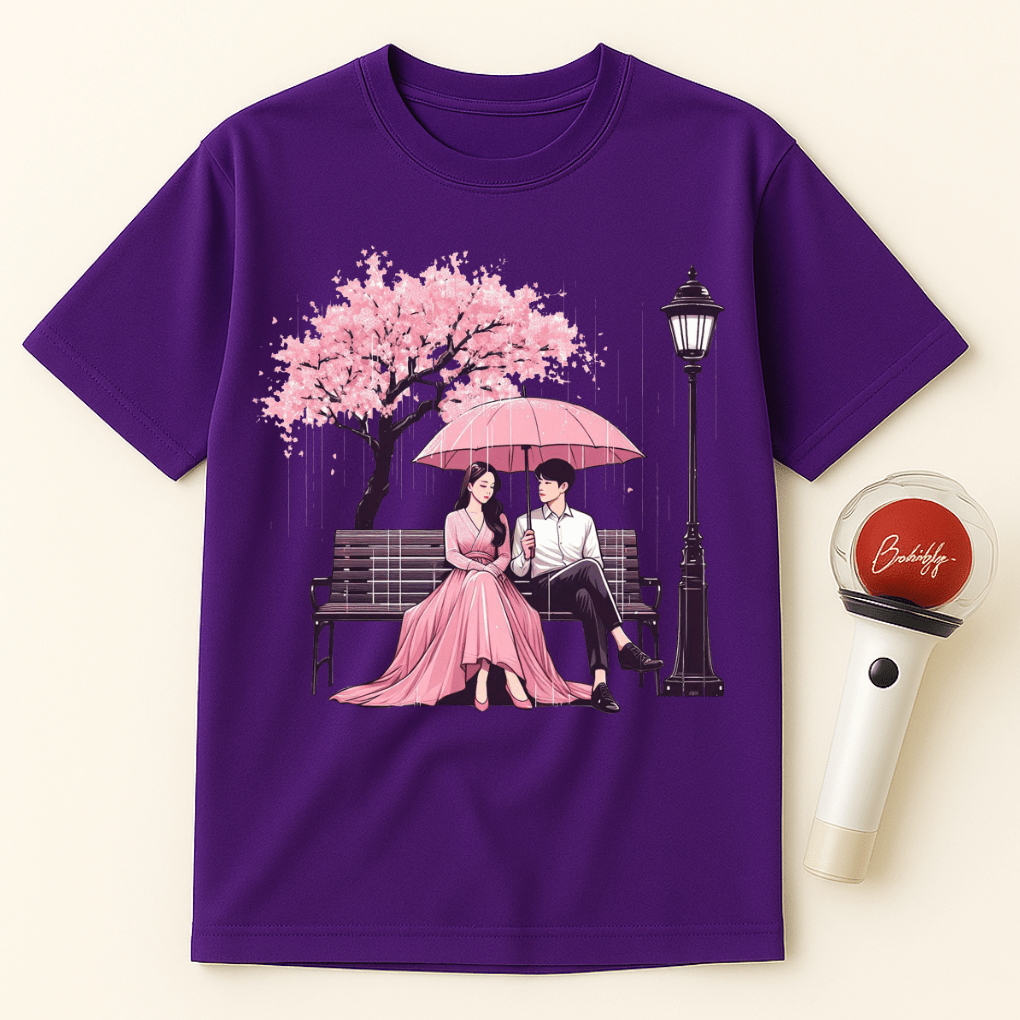 K-DRAMA CHERRY BLOSSOMS UNISEX T-SHIRT