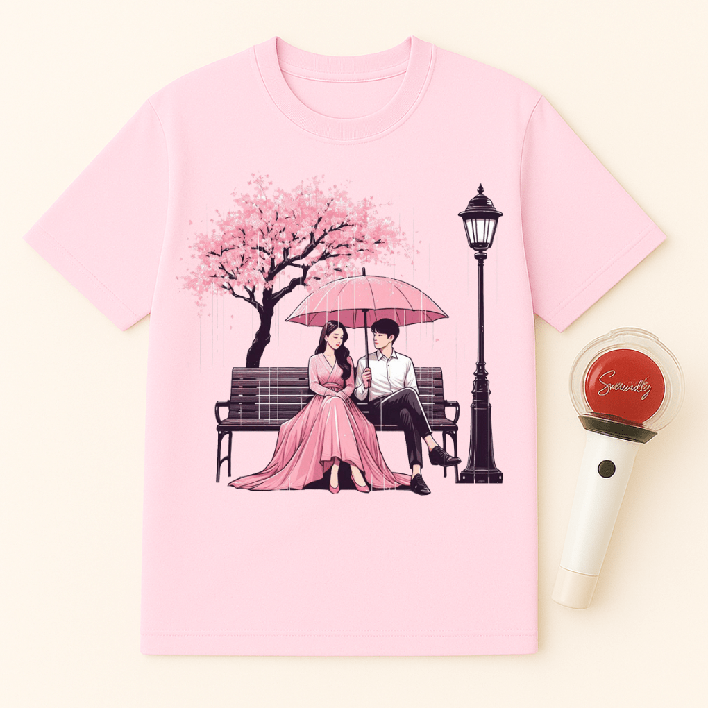 K-DRAMA CHERRY BLOSSOMS UNISEX T-SHIRT