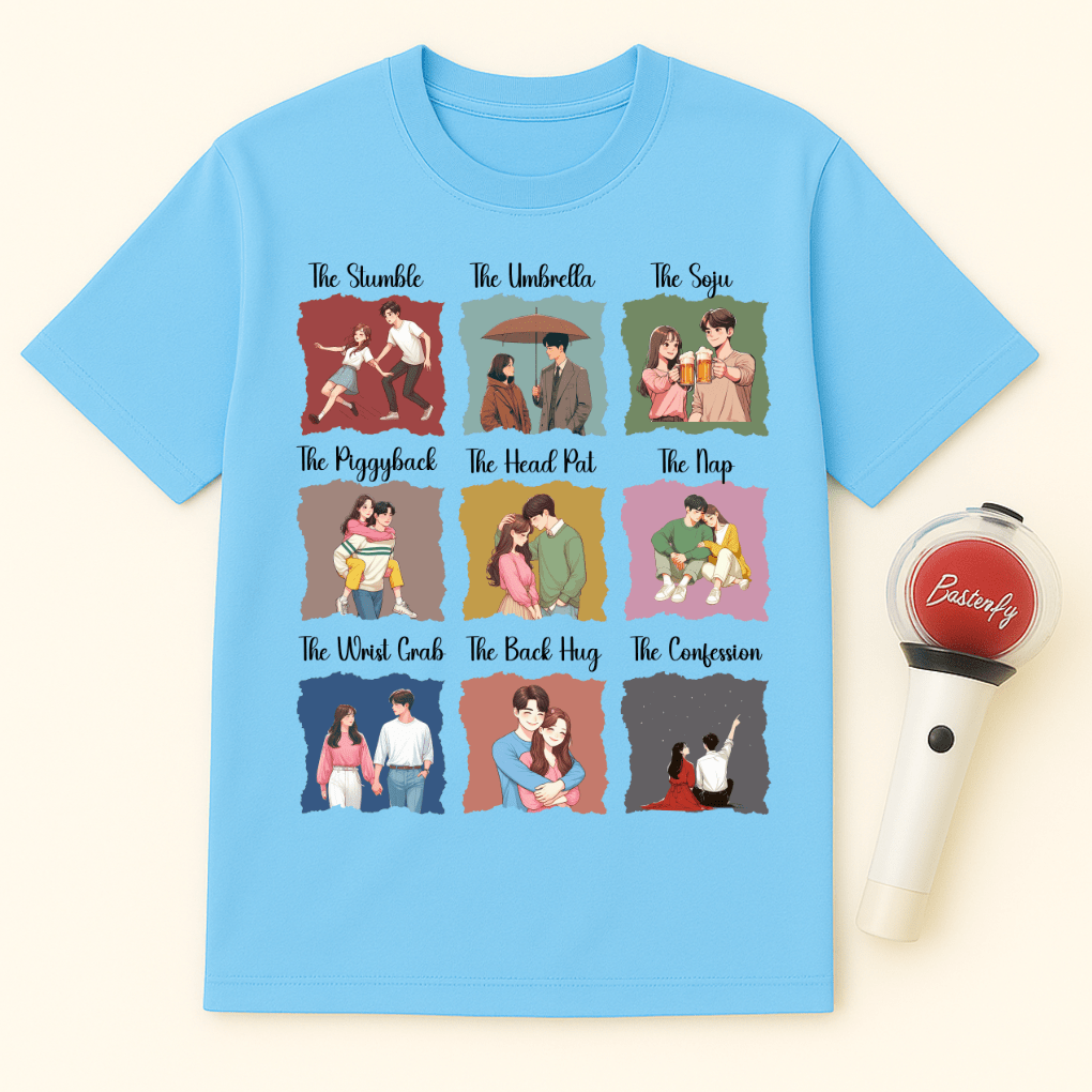 K-DRAMA COUPLE MOMENTS UNISEX T-SHIRT