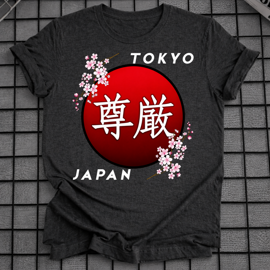 TOKIO JAPAN KIRSCHBLÜTEN T-SHIRT