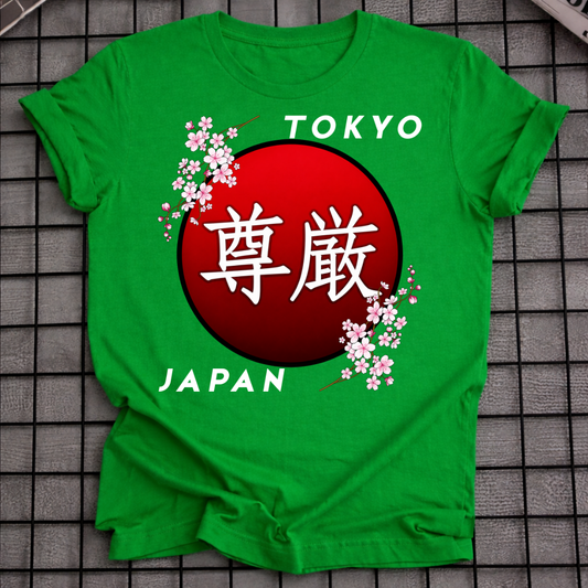TOKYO JAPAN CHERRY BLOSSOM T-SHIRT