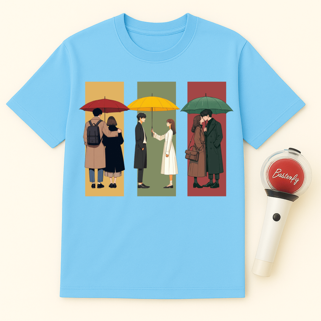 ROMANTIC K-DRAMA COUPLES UNISEX T-SHIRT