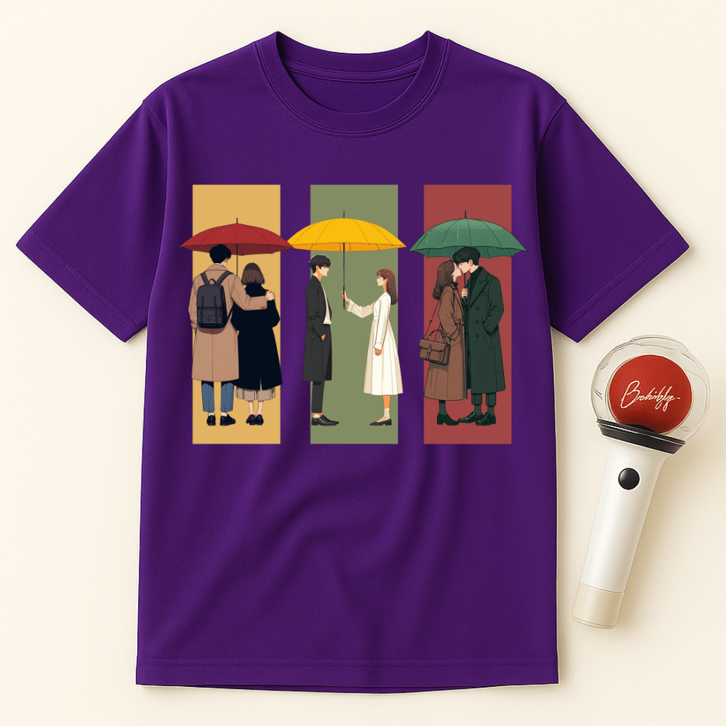 ROMANTIC K-DRAMA COUPLES UNISEX T-SHIRT