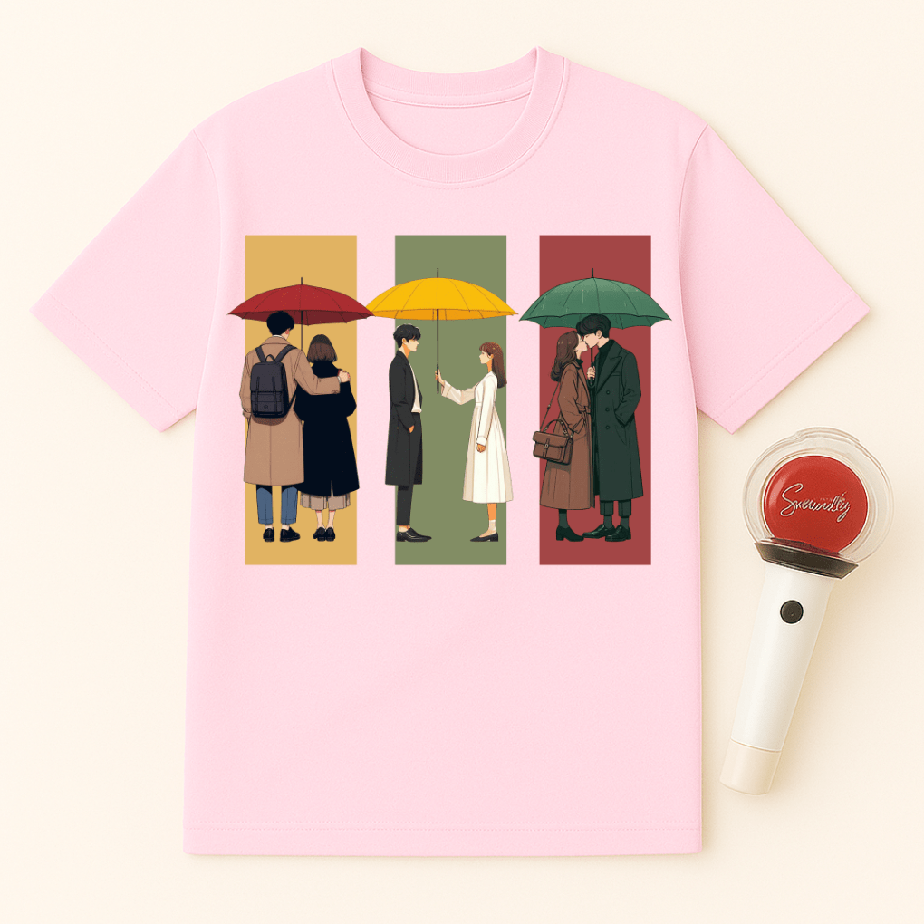 ROMANTIC K-DRAMA COUPLES UNISEX T-SHIRT