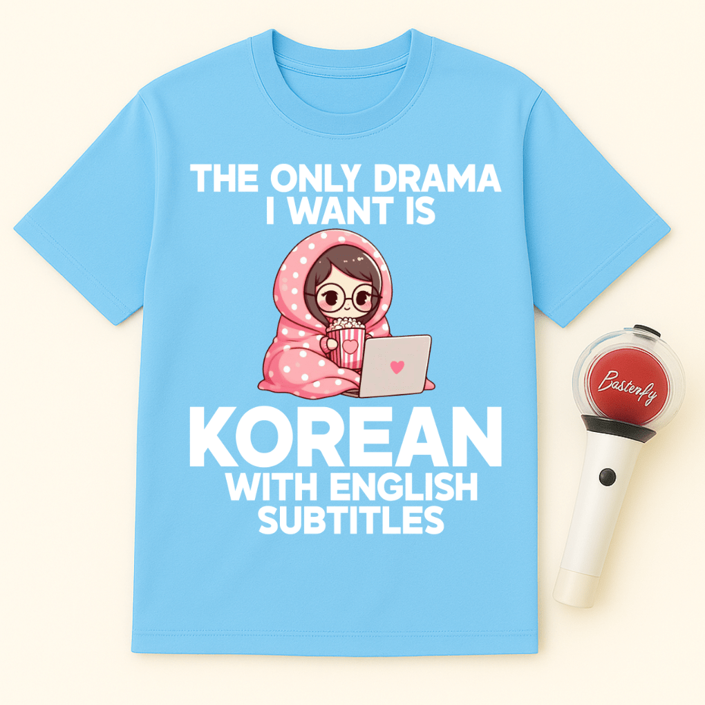 KOREAN DRAMA WITH ENGLISH SUBTITLES UNISEX T-SHIRT