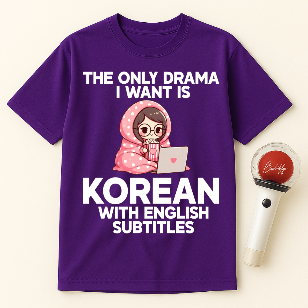 KOREAN DRAMA WITH ENGLISH SUBTITLES UNISEX T-SHIRT