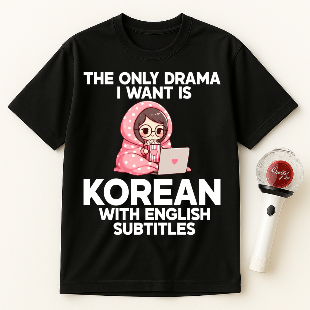 KOREAN DRAMA WITH ENGLISH SUBTITLES UNISEX T-SHIRT
